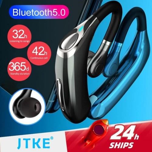 M50 Waterproof Single earphone Bluetooth 5.0 Headset Hanging Ear Long Standby