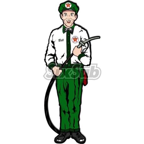 Texaco bill motor oil stickers decals# 027053