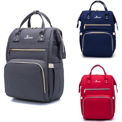 New Design Lequeen Nursing Care Baby Bag Diaper Bag Nappy Bag Organizer Waterproof Maternity Bag