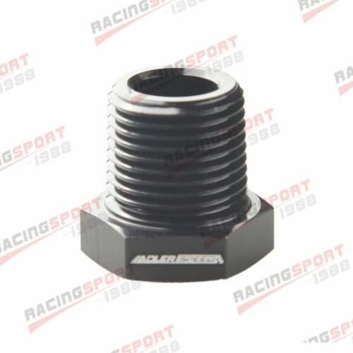 1/2'' NPT Male To 1/8'' NPT Female Reducer Adapter Fitting Black/BLUE