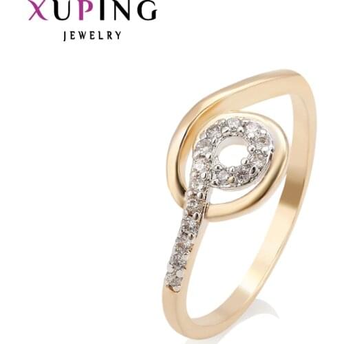Xuping Fashion Ring High Quality Charm Design Synthetic Cubic Zirconia Jewelry Promotion for Women 11511