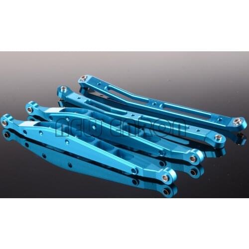 2/4 pc AX31109 Aluminum Rear Lower Or Upper Chassis Linkage Link For RC Crawler Car 1/10 Rock Electric Axial Racing Yeti AX90026