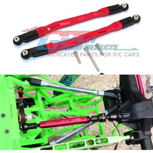 GPM AXIAL 1/10 YETI 90026 90050 90055 90057 90068 Metal Aluminum alloy Front and rear universal upper keel support Tie rod