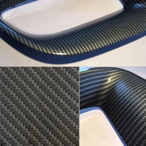 0.5m*2m Hydrographics Water Transfer Hydro Dipping Print Film Silver Carbon Fiber