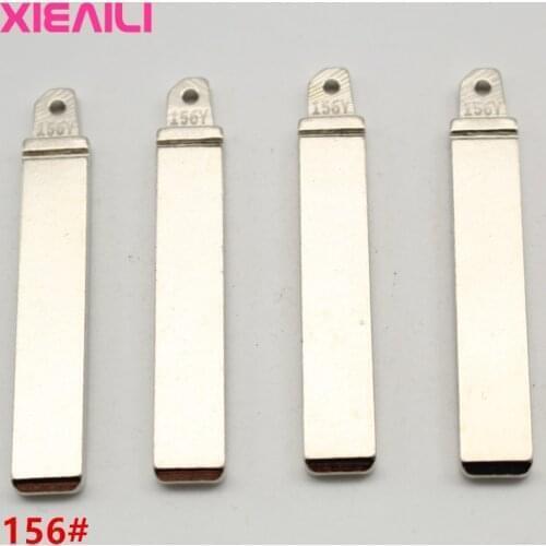 XIEAILI 20Pcs/lot 156# Metal Blank Uncut Flip Remote Key Blade For Hyundai Verna For Kia K5 S522