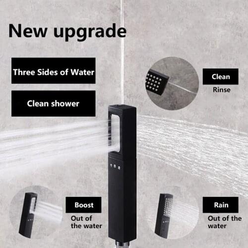 Multifunctional Pressurized Shower Head For Household Use Plus High Pressure Bath Hand-held Shower Head Shower System