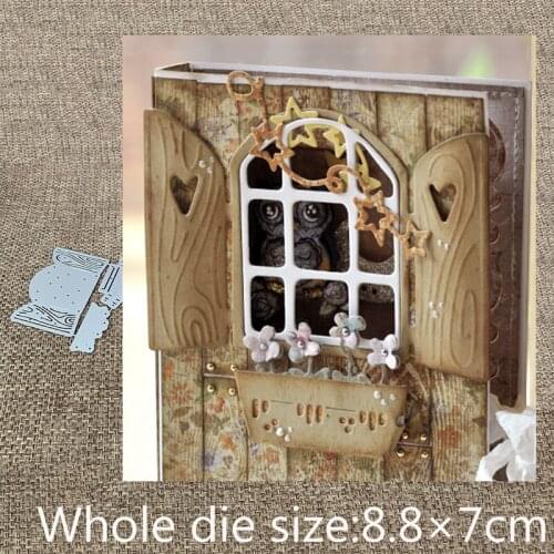 New Design Craft Metal die cuts Cutting Die Flower switch window scrapbooking Album Paper Card Craft Embossing die cuts