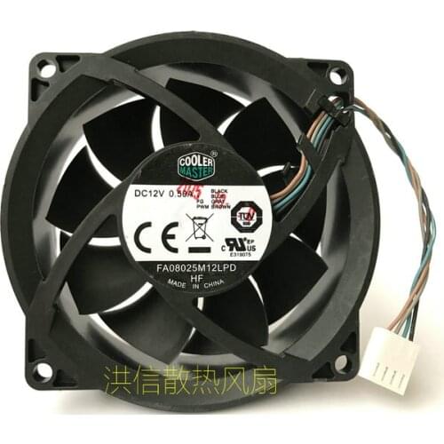 New and original fa08025m12lpd 12V 0.50a 804057-001 CPU fan