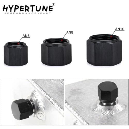 AN6 AN8 AN10 Adapter Female Flare End Cap Plug Tube Nut Hexagon Head Port Blanking Plugs Cap Lock Hose Connector Fitting