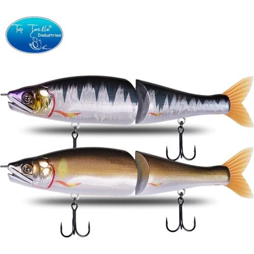 Swimbait jointed bait for Pike Big Bass Fishing Lure 220mm 178mm slow sinking floating CF.LURE Segments Slide Jointed Baits