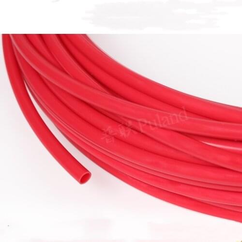 PTFE Tube Red/Black Tubing ID 1 mm - 10 mm Pipe Sleeving 600V for RepRap 3D Printer