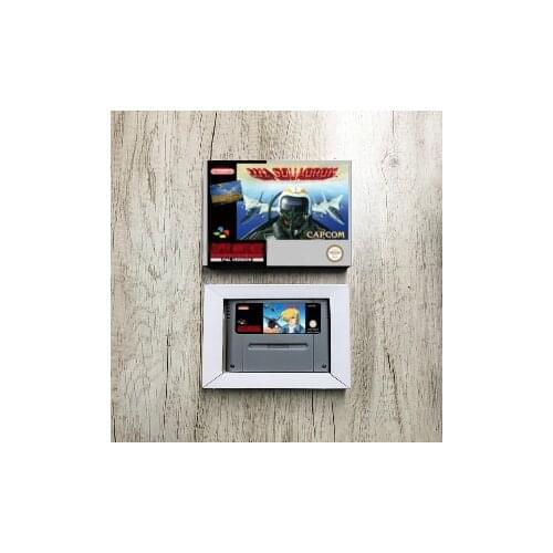 U.N. Squadron - EUR Version Action Game Card With Retail Box