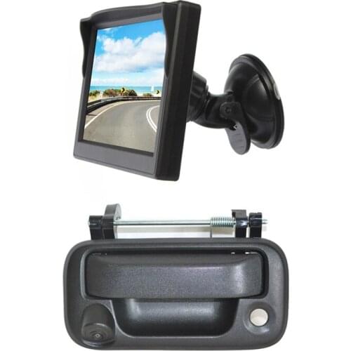 Vardsafe VS150S Reverse Backup Camera & Suction Cup Rear View Monitor for Ford F150 F250 F350 F450 F550