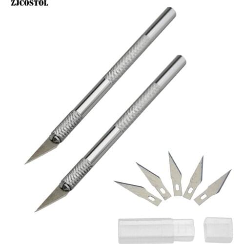 ZJCOSTOL Wood Carving Tools Set Fruit Food Craft Sculpture Engraving Knife Scalpel DIY Carpenter Tools Model Repairing Scalpel