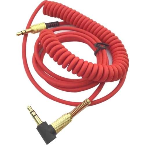 448F Spring Cable Cord Line for -Marshall Major II 2 Monitor Headphone