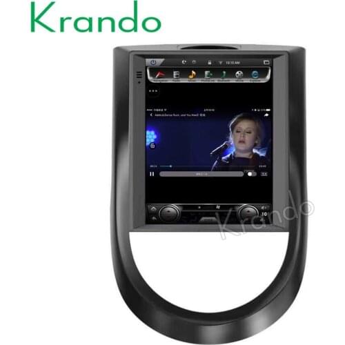 Krando Android 8.1 4G 64G 9.7" Tesla Vertical Touch Screen Car Audio Stereo Radio for Kia Soul 2010-2013 Navigation Player