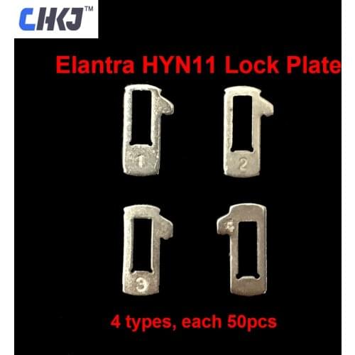 CHKJ 200pcs/lot Car Lock Reed HYN11 Locking Plate For Hyundai Elantra NO 1.2.3.4 Each 50PCS For Hyundai Lock Repair Kits