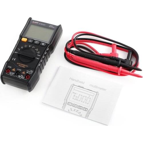 ET8101 Digital Multimeter 5999 Counts True RMS AC/DC Volt Amp Ohm Capacitance Frequency NCV Diode Continuity Tester