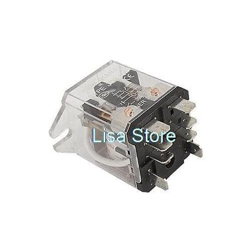 DC 24V Coil 30A 8 Pin DPDT Electromagnetic Power Relay JQX-30F