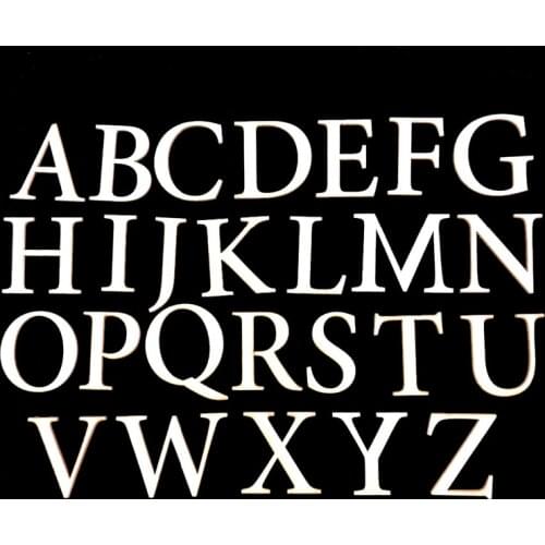 Happymems 52pcs/set 4-5cm A-Z English Words For Birthday Party or wedding Wood Letter DIY Wood Crafts Decoration Wooden Letter