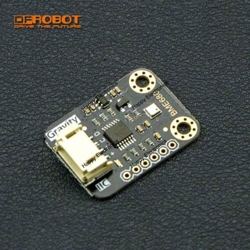 DFRobot Gravity 4-in-1 I2C BME680 Environmental Sensor integrates VOC Temperature Humidity and Barometer for air quality monitor