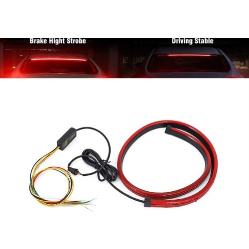 For Audi A3 A4 B6 B8 A6 C6 80 B5 B7 A5 Q5 Q7 TT 8P 100 8L C7 8V A1 Car LED Styling Accessories Warning Signal light brake light