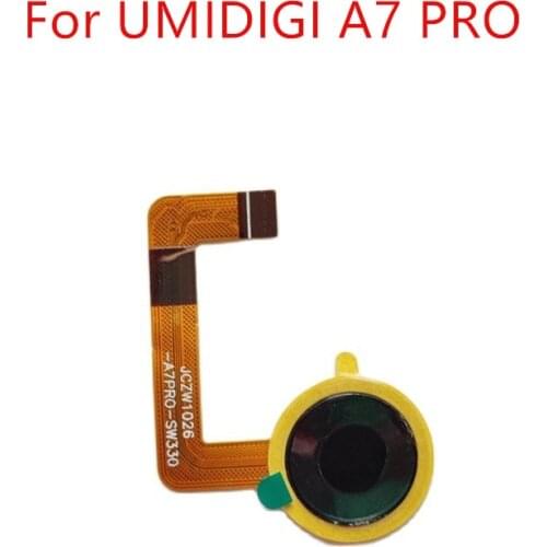 For UMIDIGI A7 PRO Phone New Original Fingerprint Button Components Sensor Flex Cable Repair Accessories