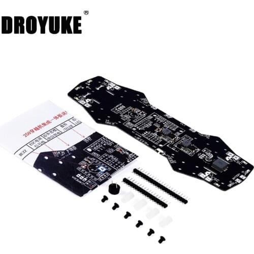 Hot Naze32 CC3D PDB PCB Power Distribution Board 5/12 BEC Buzzer LED For QAV250 Quadcopter