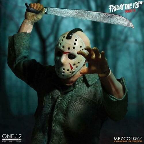 Mezco Toyz Ant 77160 1/12 Friday 13th part 3 Jason handmade model toy