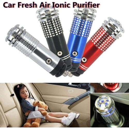 Auto Car Fresh Air Ionic Purifier Oxygen Bar Ionizer Cleaner High Quality Air Freshener Interior Accessorie