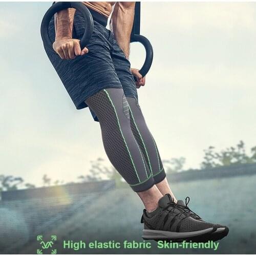 Knee Pads Men Gym Sports Runing Gracy Socks Men Knee Sleeve Power Lifting Weight Patella Support Brace Protector Socks