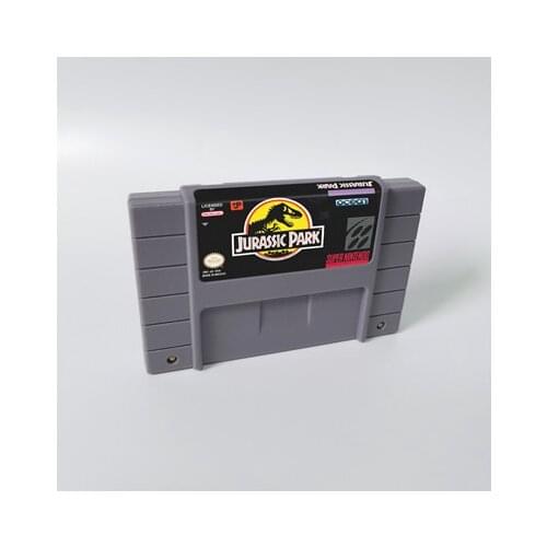 Jurassic Park or Jurassic Park Part 2 The Chaos Continues - Action Game Card US Version English