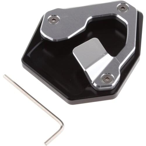 Motorcycle Kickstand Side Stand Plate Pad Base for 2016 2017 2018 Honda CRF 1000L Africa Twin 16-18