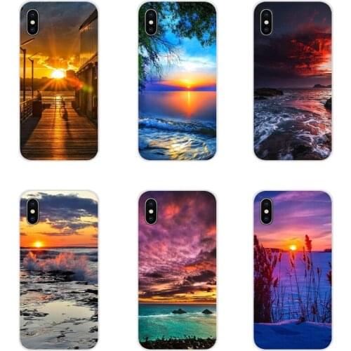 Silicone Shell Cases For Oneplus 3T 5T 6T Nokia 2 3 5 6 8 9 230 3310 2.1 3.1 5.1 7 Plus 2017 2018 beautiful sunsets and sunrises