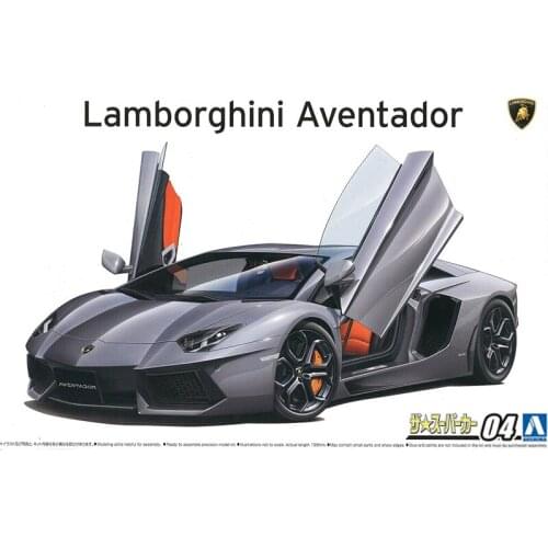Assembled Car Model 1/24 Lamborghini AVENTADOR LP700-4 '11 05864 Plastic Car Kit Building Model DIY Hobby Collection