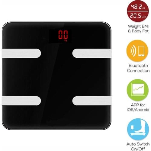 Hot Smart Body Weighing Scale Digital Bathroom Weight Scale Human Floor Scales Bluetooth Body Fat Bmi Scale Weighting Mini