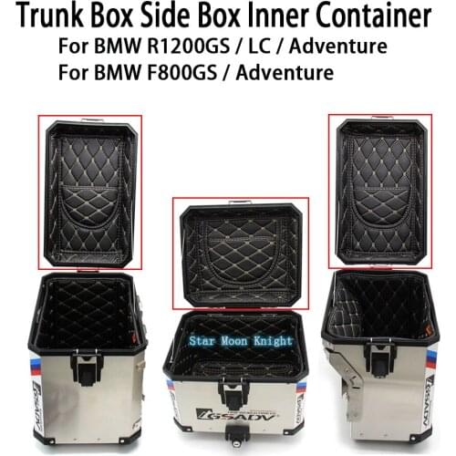 For BMW F800GS R1200GS LC/ADV Rear Luggage Box Inner Container Tail Case Trunk Side Saddlebag 2013-2017