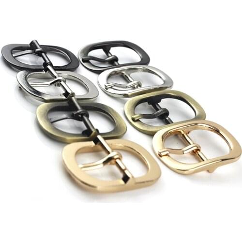 1pcs Metal Tri Glide Belt Buckle Middle Center Bar Single Pin for Leather Craft Bag Strap Garments Adjustment
