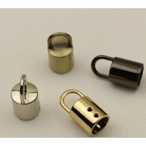 10 pieces/lot) DIY Handbag Decorative Leather Rope/Tassel Bell Hanging Hardware Accessories