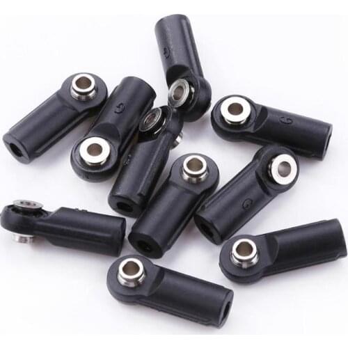 10pcs M4 Plastic Rod End Holder Ball Joint Connector for RC Trucks Buggy RC Cars Accessories RC Trucks Parts
