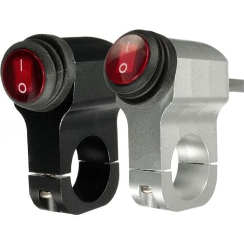 12V 16A Motorcycle Handlebar Headlight Fog Spot Waterproof Light On Off Switch