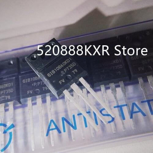 5-20pcs/lot IRGIB10B60KD1 GIB10B60KD1 TO-220 600V 16A 44W commonly used high power IGBT tube