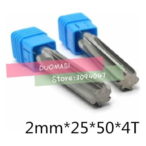 Free shipping Factory outlets 1PCS 2mm straight shank tungsten steel carbide reamer,machine chucking Hard alloy reamer K10