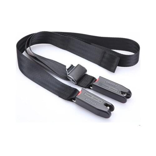 Isofix Connection Belt Safety Seat Belt ISOFIX Soft Interface Connection with LATCH Universal Car Seat Belt Cover