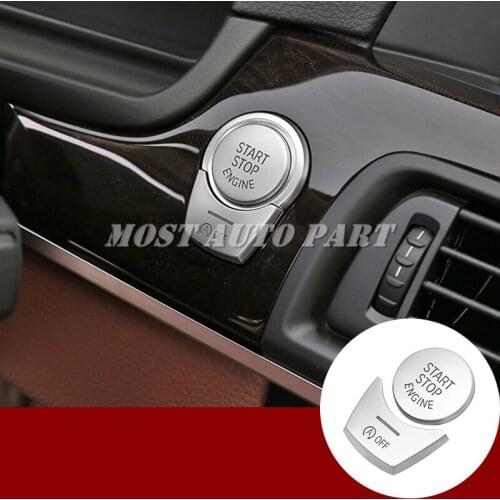 Inner Console Engine Start Stop Button Cover For BMW 5 Series GT F07 2010-2017 Car Decoration Car Accesories Interior