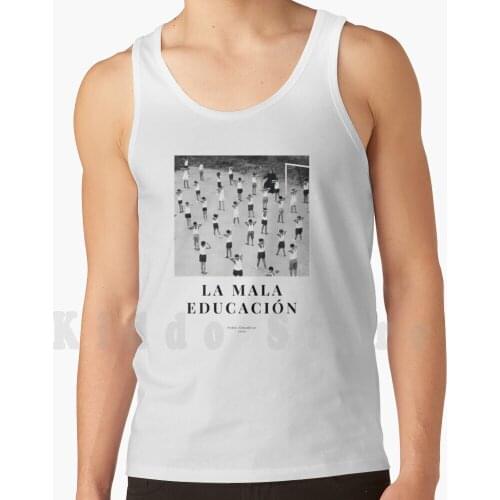 La Mala Educación-Bad ( 2004 )-Minimalist Movie Poster-Pedro Almodóvar tank tops vest sleeveless Minimal Clean