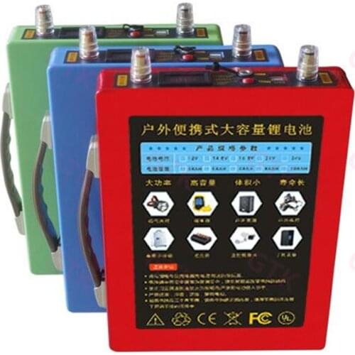 GTK 12V 80Ah 40AH Lithium battery portable outdoor battery with BMS for mobile devices Electric fishing vessels+ 4 gifts