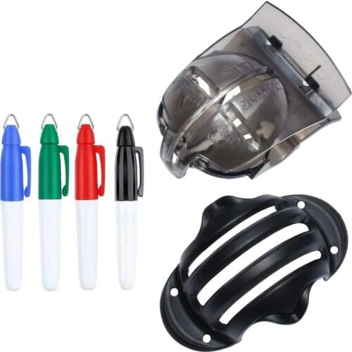 Golf Ball Line Liner Drawing Marker Tool 6-Piece Marking Tool Kit Marker Pen Golf Gifts Alignment Putting Tool Accessories