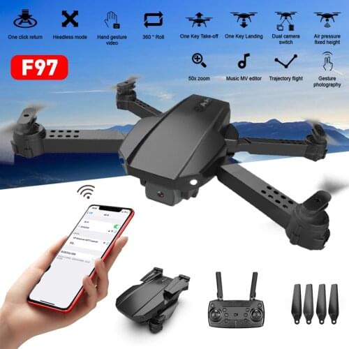 Mini Drone with Wide Angle 4K WiFi FPV Camera Remote Control Foldable Quadcopter Toy Gift for Kids Adults