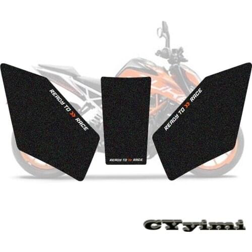 Motorcycle Sticker Tank Traction Pad Side Gas Fuel Knee Grip Protector Decal for KTM DUKE690 DUKE 690 2012 2013 2014 2015-2018